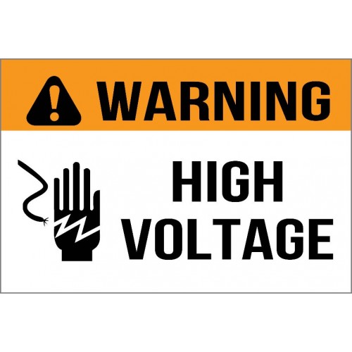 Warning - High Voltage Sign